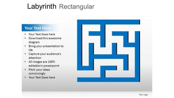 Business Maze PowerPoint Slides And Ppt Template Diagrams