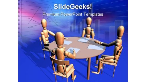 Business Meeting Business PowerPoint Themes And PowerPoint Slides 0211