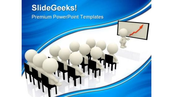 Business Meeting People PowerPoint Templates And PowerPoint Backgrounds 0411