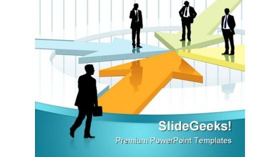 Business Meeting Success PowerPoint Templates And PowerPoint Backgrounds 0811