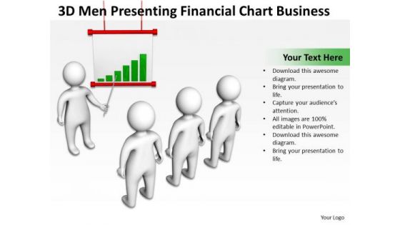 Business Model Diagram Examples Financial Chart PowerPoint Theme Slides