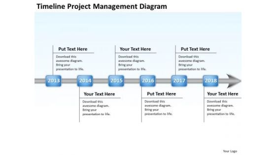 Business Model Diagrams Timeline Project Mangement PowerPoint Templates