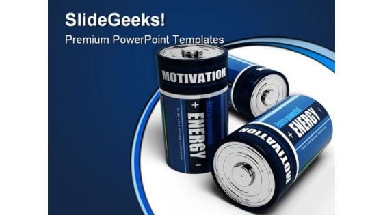 Business Motivation Energy Metaphor PowerPoint Templates And PowerPoint Backgrounds 0211