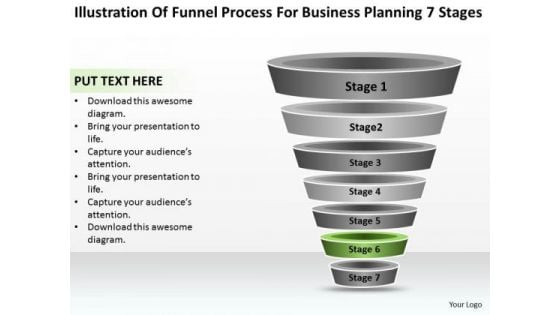 Business Network Diagram Examples Process For Planning 7 Stages PowerPoint Slide