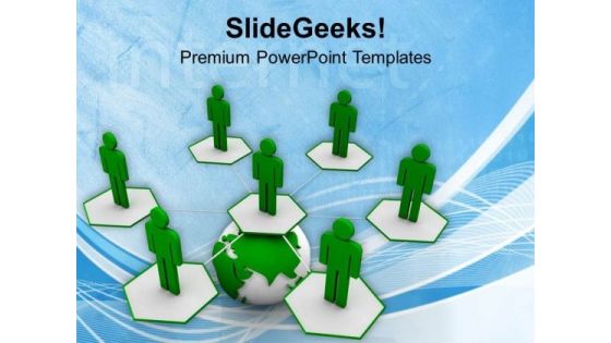 Business Network Is Important PowerPoint Templates Ppt Backgrounds For Slides 0613