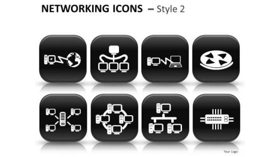 Business Networking Icons 2 Instrument PowerPoint Slides And Ppt Diagram Templates