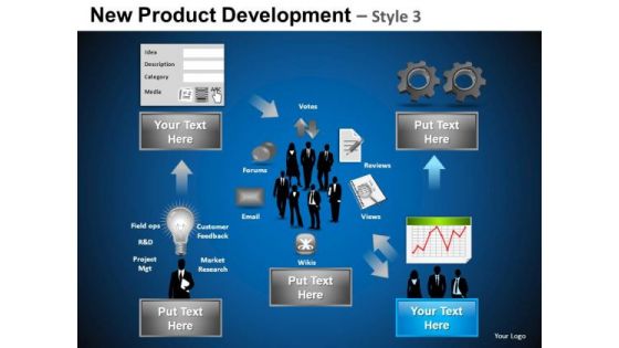 Business New Product Development 3 PowerPoint Slides And Ppt Diagram Templates