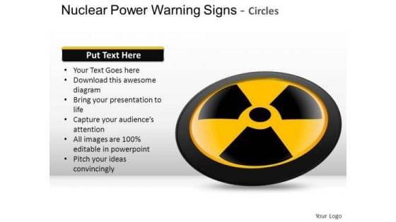 Business Nuclear Power Warning Signs PowerPoint Slides And Ppt Diagram Templates