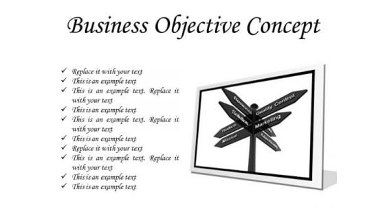 Business Objective Success PowerPoint Presentation Slides F