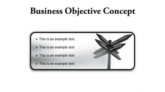 Business Objective Success PowerPoint Presentation Slides R