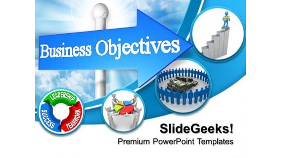 Business Objectives Career Finance PowerPoint Templates And PowerPoint Themes 1012