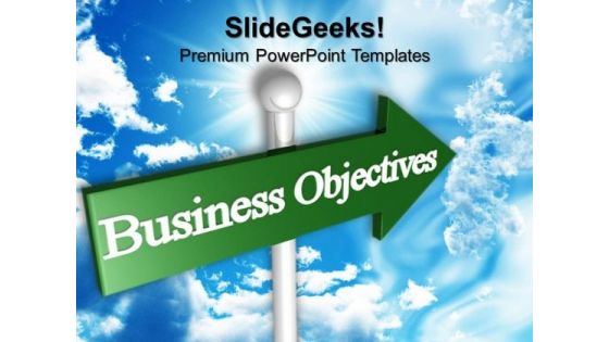 Business Objectives Metaphor PowerPoint Templates And PowerPoint Themes 0812