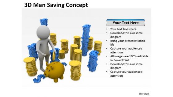 Business People Pictures 3d Man Saving Concept PowerPoint Templates Ppt Backgrounds For Slides Business People Pictures 3d Man Saving Concept PowerPoint Templates Ppt Backgrounds For Slides