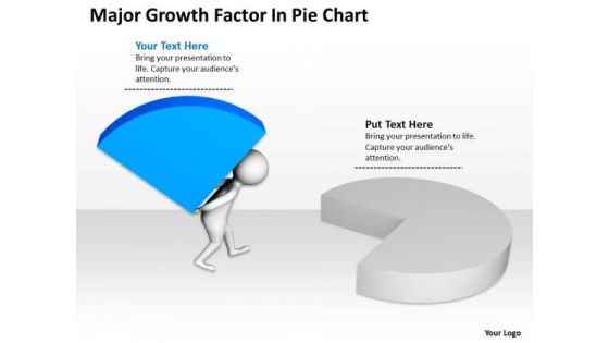 Business People Pictures Growth Factor Pie Chart PowerPoint Templates Ppt Backgrounds For Slides