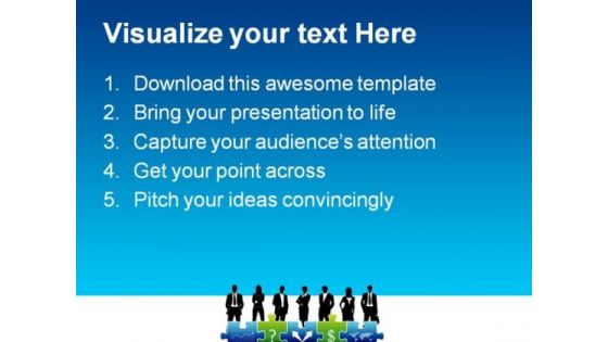 Business People Success PowerPoint Themes And PowerPoint Slides 0611