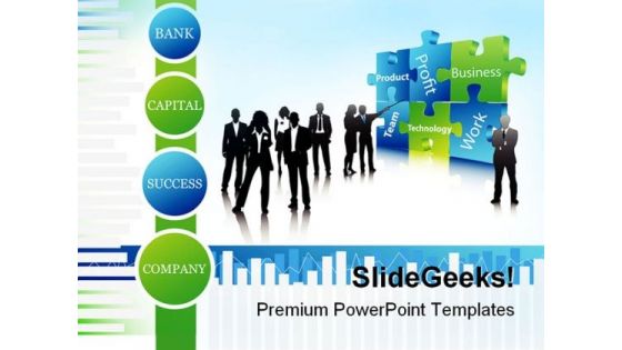 Business People Success PowerPoint Themes And PowerPoint Slides 0711