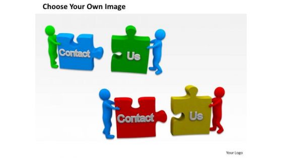 Business People Team Effort Solution To Contact PowerPoint Templates Ppt Backgrounds Slides