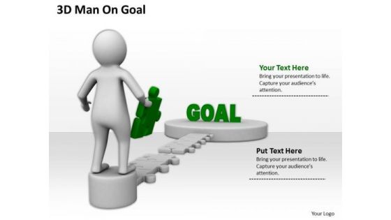 Business People Vector 3d Man On Goal PowerPoint Templates Ppt Backgrounds For Slides Business People Vector 3d Man On Goal PowerPoint Templates Ppt Backgrounds For Slides