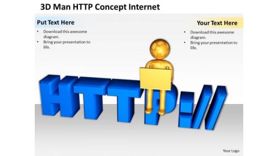 Business People Walking 3d Man Http Concept Internet PowerPoint Slides Business People Walking 3d Man Http Concept Internet PowerPoint Slides