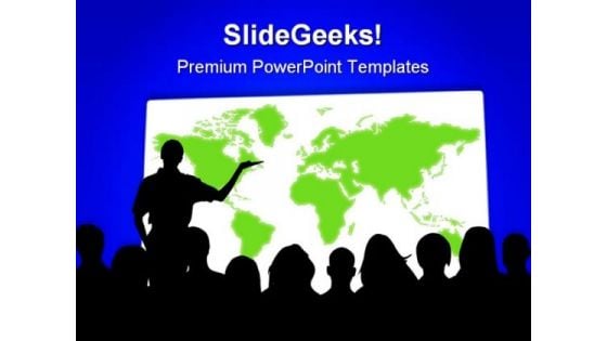 Business Performance Leadership PowerPoint Templates And PowerPoint Backgrounds 0611