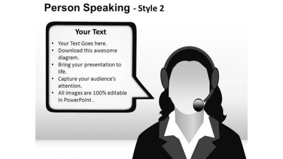 Business Person Speaking 2 PowerPoint Slides And Ppt Diagram Templates