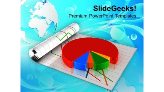 Business Pie Chart Marketing PowerPoint Templates Ppt Backgrounds For Slides 0513