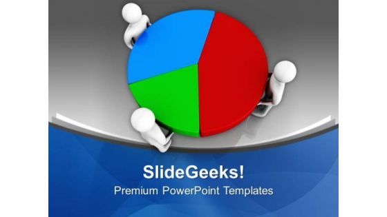 Business Pie Chart PowerPoint Templates Ppt Backgrounds For Slides 0613