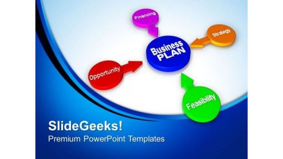 Business Plan Concept Diagram PowerPoint Templates Ppt Backgrounds For Slides 0413