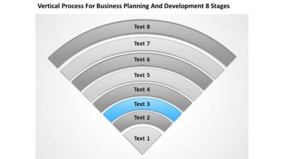 Business Planning And Development 8 Stages Professional PowerPoint Templates