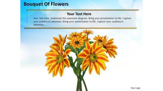 Business Policy And Strategy Bouquet Of Flowers Stock Photos
