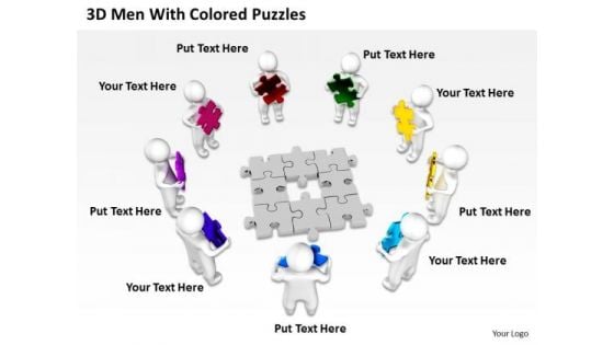 Business Power Point 3d Men With Colored Puzzles PowerPoint Templates Ppt Backgrounds For Slides Business Power Point 3d Men With Colored Puzzles PowerPoint Templates Ppt Backgrounds For Slides