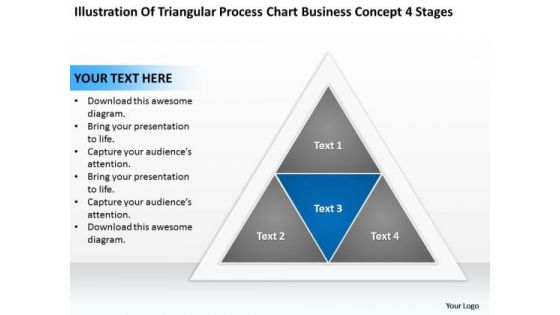Business Power Point Concept 4 Stages Ppt PowerPoint Templates Backgrounds For Slide