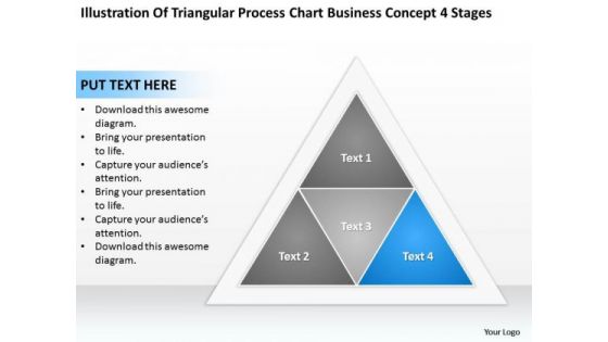 Business Power Point Concept 4 Stages Ppt PowerPoint Templates Backgrounds For Slides