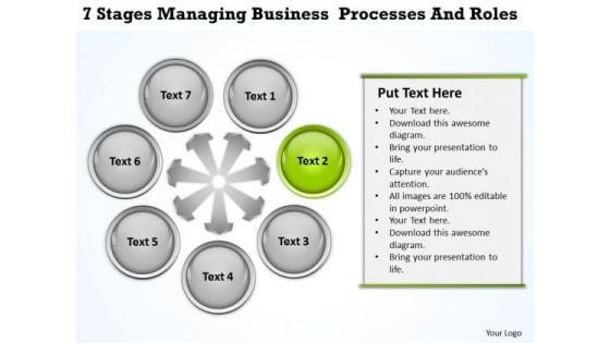 Business Power Point Processes And Roles Ppt PowerPoint Templates Backgrounds For Slides