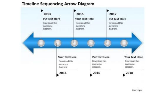 Business Power Point Timeline Sequencing Arrow Diagram Ppt PowerPoint Slides