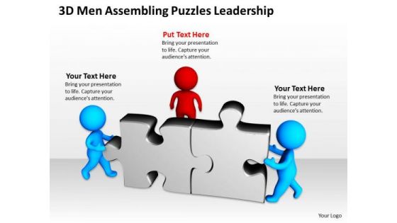 Business PowerPoint Examples Puzzles Leadership Templates Ppt Backgrounds For Slides