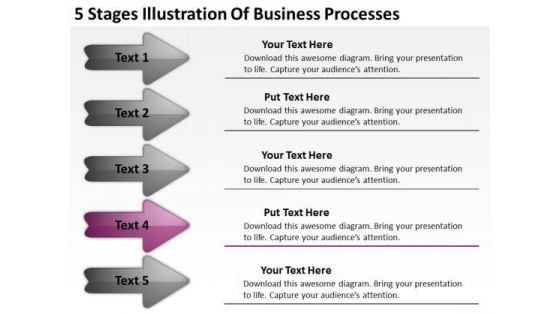 Business PowerPoint Presentation Processes Plan Format Templates