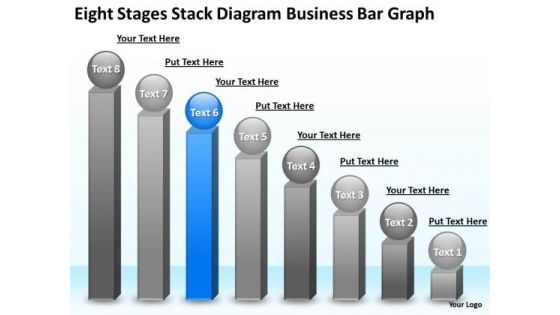 Business PowerPoint Presentations Bar Graph Plan Slides