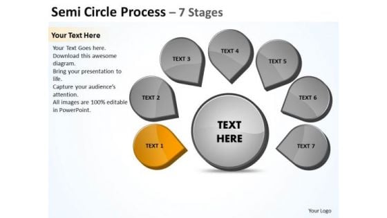 Business PowerPoint Presentations Strategy Ppt Circular Flow Process Diagram Slides