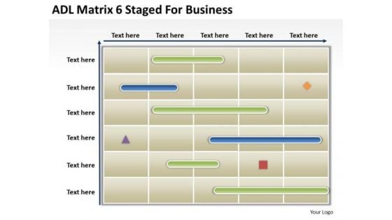 Business PowerPoint Template Adl Matrix 6 Staged For Ppt Templates