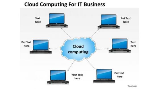 Business PowerPoint Template Cloud Computing For It Ppt Templates