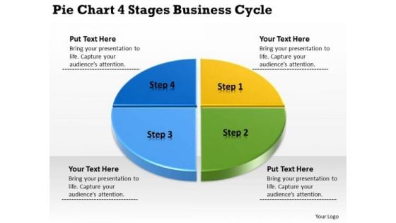 Business PowerPoint Templates Cycle Construction Plan Slides