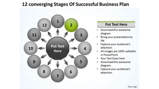 Business PowerPoint Templates Download Plan Circular Flow Process