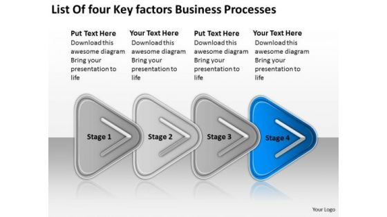 Business PowerPoint Templates Download Processes Spa Plan