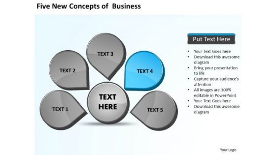 Business PowerPoint Templates Download Relative Circular Flow Arrow Chart Slides