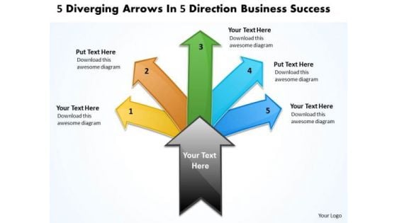 Business PowerPoint Templates Download Success Cycle Flow Process