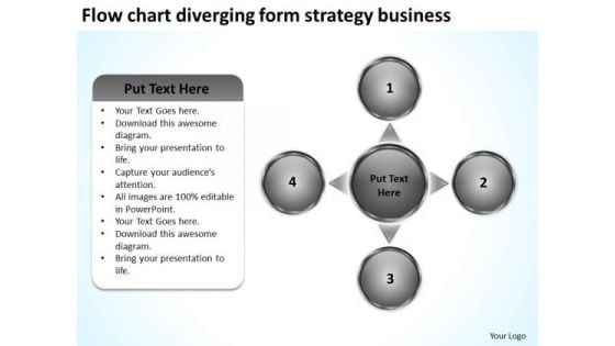 Business PowerPoint Templates Free Download Circular Flow Spoke Chart