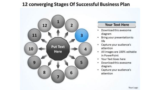 Business PowerPoint Templates Free Download Plan Cycle Arrow Network Slides