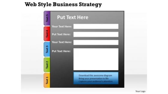 Business PowerPoint Templates Free Download Strategy Circular Diagram Ppt