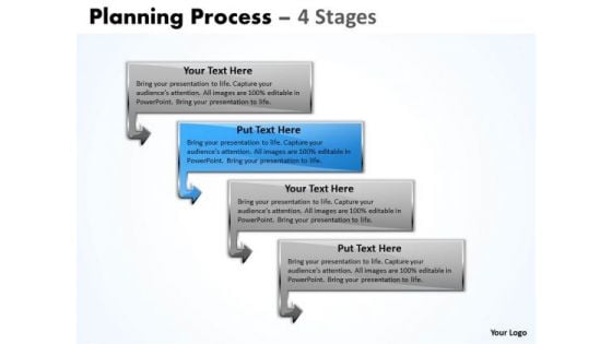 Business Ppt Grouping Of 4 Process Communication PowerPoint 3 Image